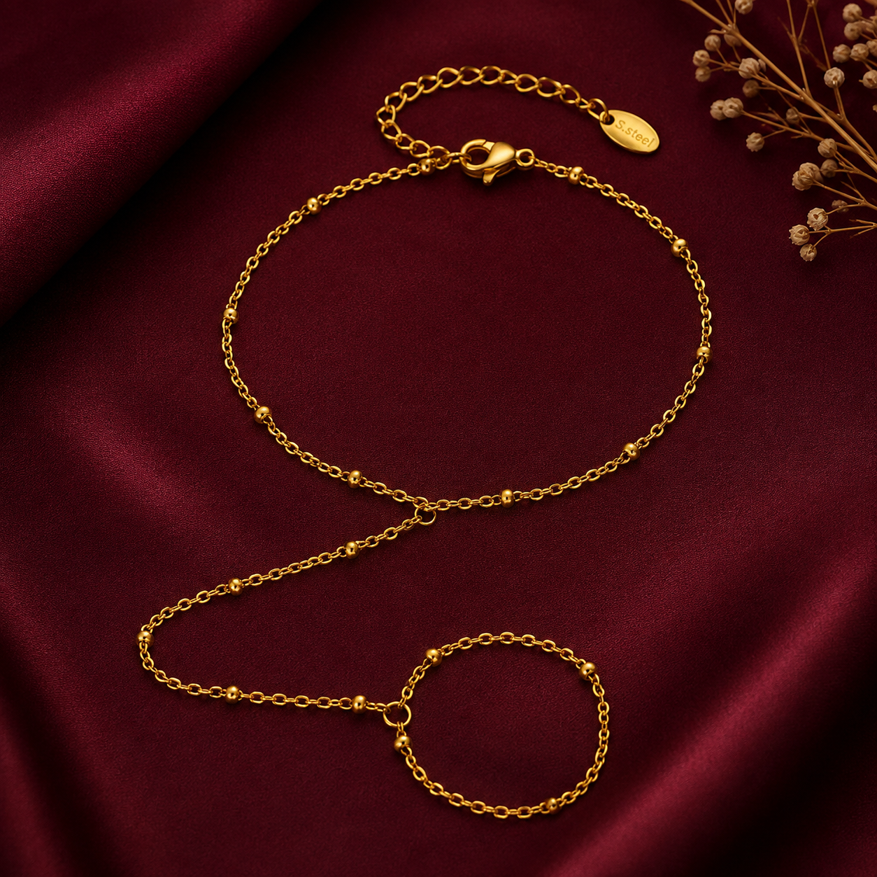 Aurielle Hand Chain Bracelet
