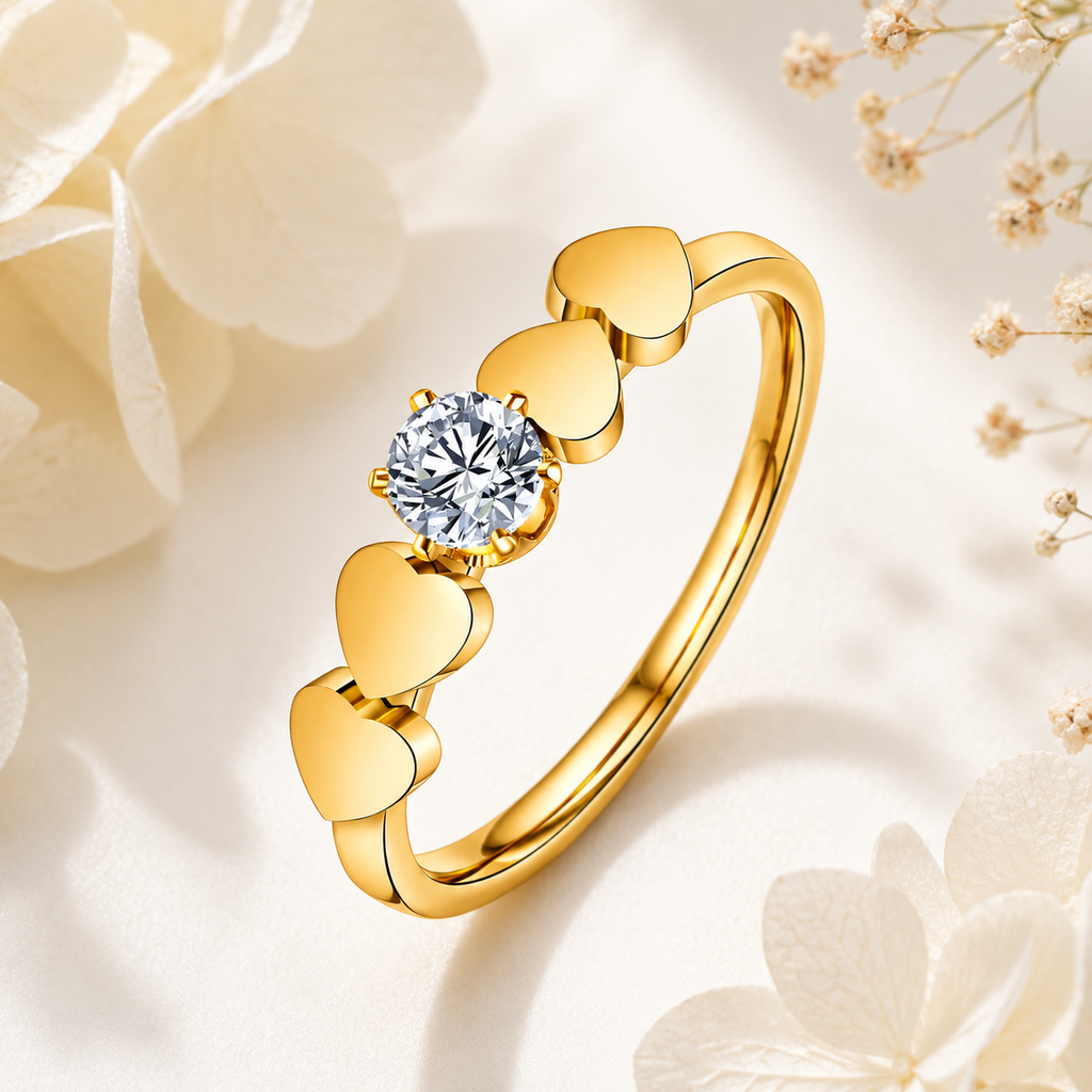 Heartline Radiance Ring ✨