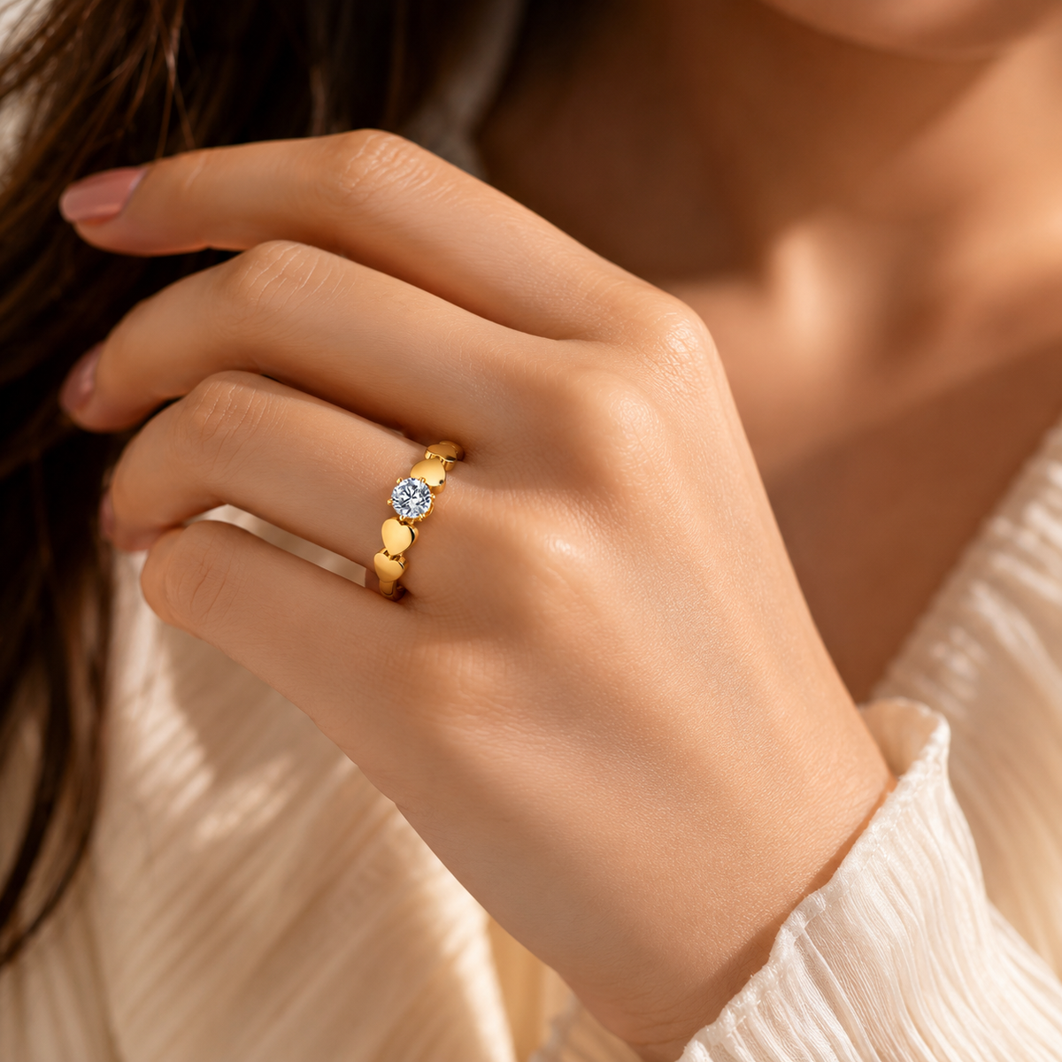 Heartline Radiance Ring ✨