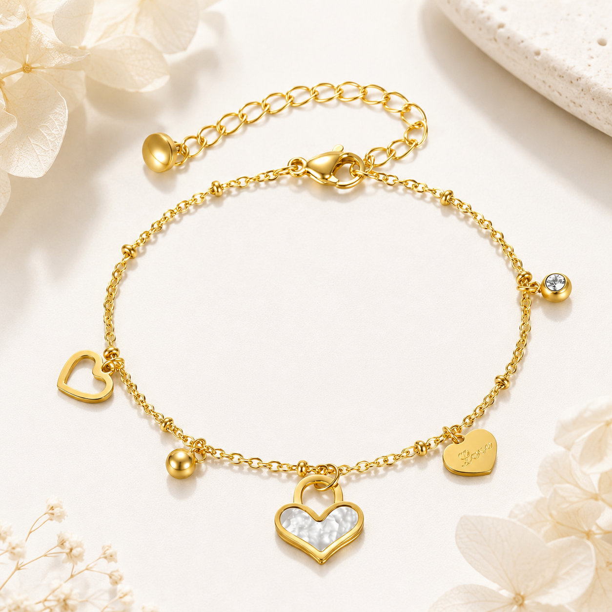 Celeste Amour Charm Bracelet