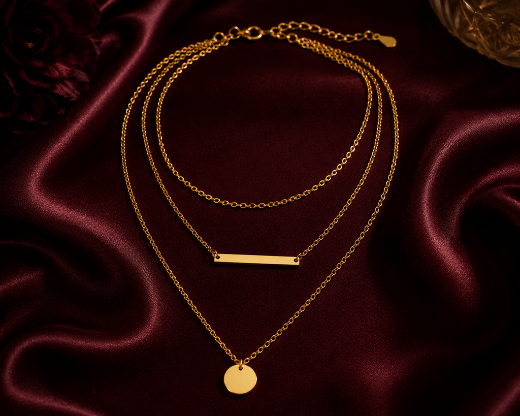Aurielle Golden Layers Necklace