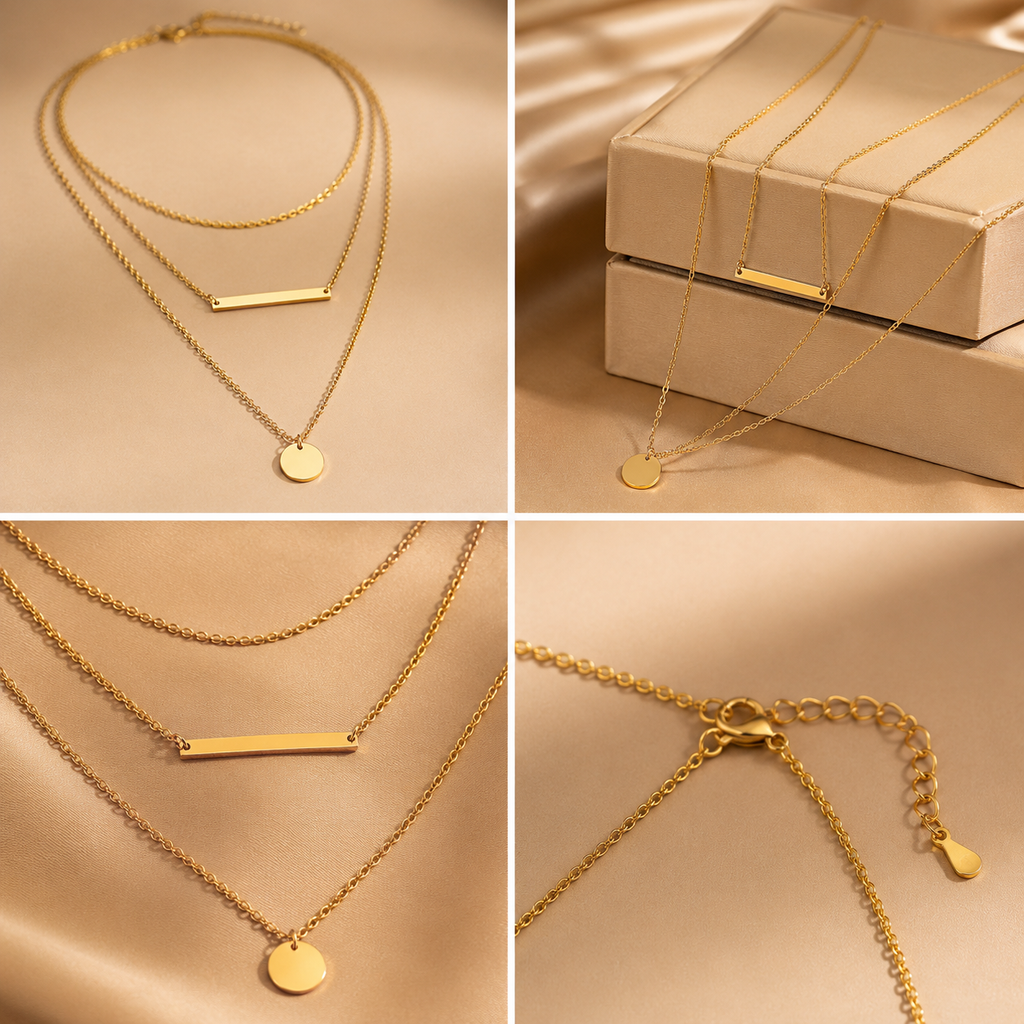 Aurielle Golden Layers Necklace