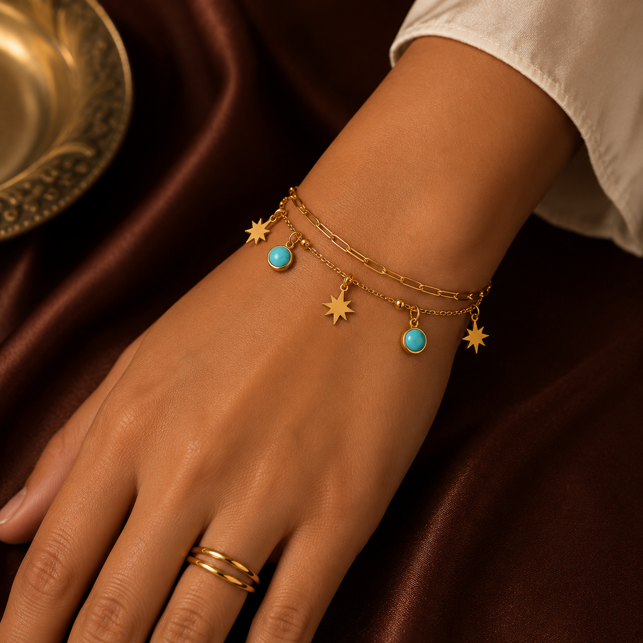 Aurielle Turquoise Bracelet