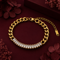 Aurielle Radiance Crystal Link Bracelet