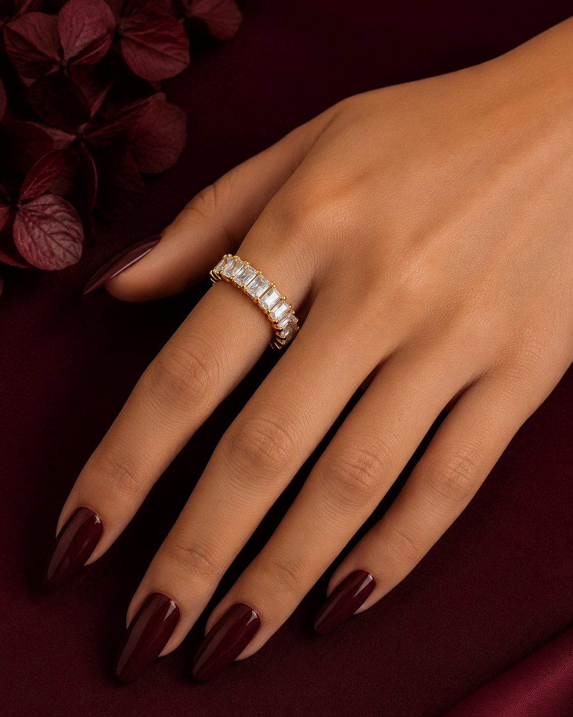 Aurielle Baguette Glow Ring